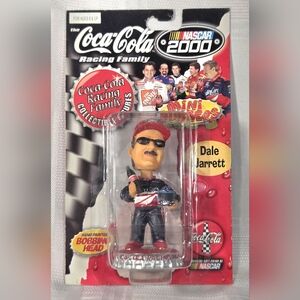 Coca-Cola Racing Family Dale Jarrett Bobblehead with Red Accents